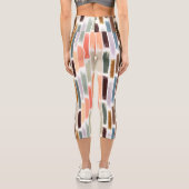 Leggings Capri Pluie de couleurs 2 (Verso)