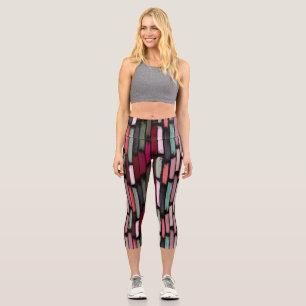 Leggings Capri Pluie de couleurs 3
