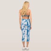 Leggings Capri Pluie de couleurs 7 (Verso)