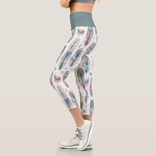Leggings Capri Plume Fantastique (Gauche)