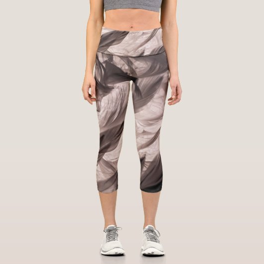Leggings Capri Plumes (Recto)