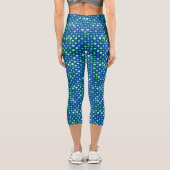 Leggings Capri Point Polka 02.Vert. BG bleu (Verso)