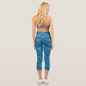 Leggings Capri Point Polka 02.Vert. BG bleu (Verso)