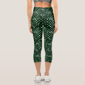 Leggings Capri Point Polka 02.Vert. BG noir (Verso)