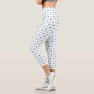 Leggings Capri Points bleus