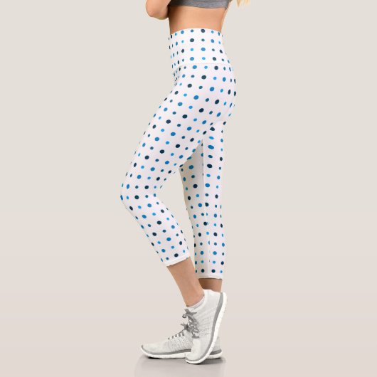 Leggings Capri Points bleus (Gauche)