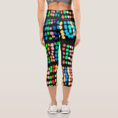 Leggings Capri Points colorés (Verso)