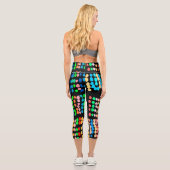 Leggings Capri Points colorés (Verso)
