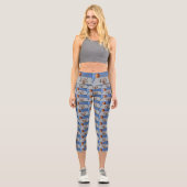 Leggings Capri Points De Cotation Au Basket-Ball, (Recto)