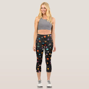 Leggings Capri Points de polka