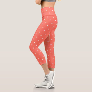 Leggings Capri Points doux et blancs