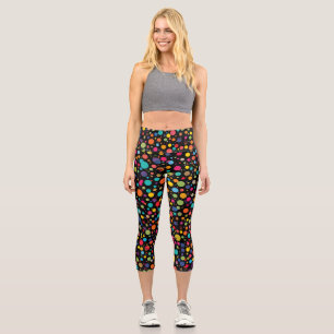 Leggings Capri Points polka
