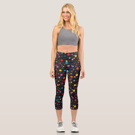 Leggings Capri Points Polka (Recto)