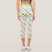 Leggings Capri Pois coloré (Verso)