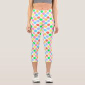 Leggings Capri Pois coloré (Recto)