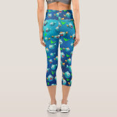 Leggings Capri poisson souriant (Verso)