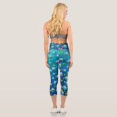 Leggings Capri poisson souriant (Verso)