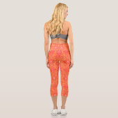 Leggings Capri pop orange (Verso)