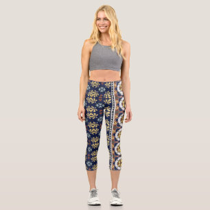 Leggings Capri Portugais conçoit Capris haut taille