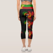 Leggings Capri Portugais conçoit Capris haut taille (Verso)