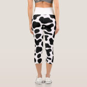 Leggings Capri Poster de animal (Verso)
