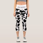 Leggings Capri Poster de animal (Recto)
