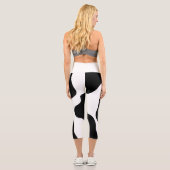 Leggings Capri Poster de animal (Verso)