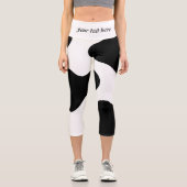 Leggings Capri Poster de animal (Recto)