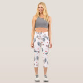 Leggings Capri Poules Et Points (Recto)