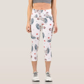 Leggings Capri Poules Et Points (Recto)