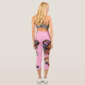 Leggings Capri Poupée CHIBI Baddie (Verso)