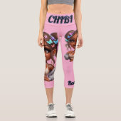 Leggings Capri Poupée CHIBI Baddie (Recto)