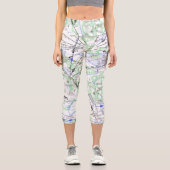 Leggings Capri pour graphique à basse altitude en  (Recto)