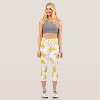 Leggings Capri Poussins de Pâques