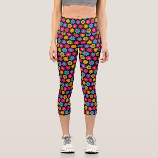 Leggings Capri Pouvoir des Fleurs (Recto)