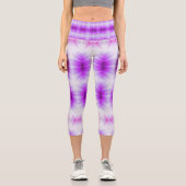 Leggings Capri pow-wow violet (Recto)