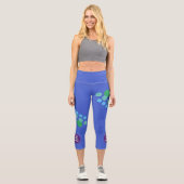 Leggings Capri Prendre avant le coucher les points de pente (Recto)