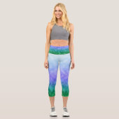 Leggings Capri Printemps sous le ciel (Recto)