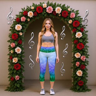 Leggings Capri Printemps sous le ciel