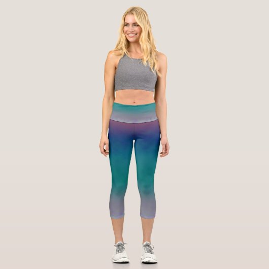 Leggings Capri Prisme Crépusculaire (Recto)