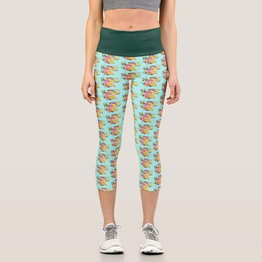 Leggings Capri Python albino (Recto)