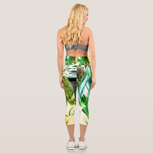 Leggings Capri Quand la vie vous donne des citrons (Verso)