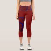 Leggings Capri Queen of the Gnomes (Recto)