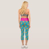 Leggings Capri Rainbow Stars (Verso)