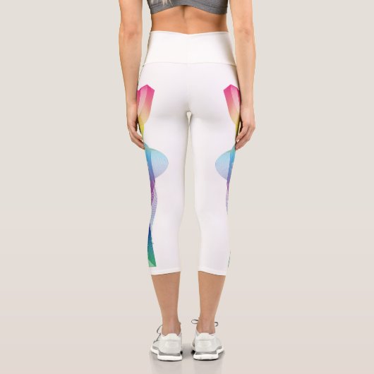 Leggings Capri Rainbow Twist (Verso)