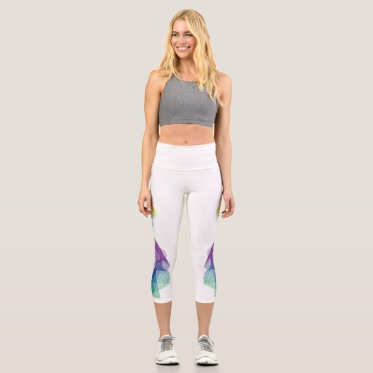 Leggings Capri Rainbow Twist (Recto)