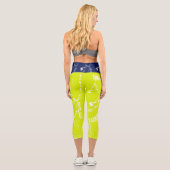 Leggings Capri Rappel transparent Ashley Choisir la couleur (Verso)