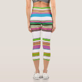 LEGGINGS CAPRI RAYÉ (Verso)