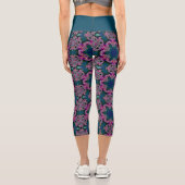 Leggings Capri Rayon fractal (Verso)