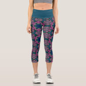 Leggings Capri Rayon fractal (Recto)